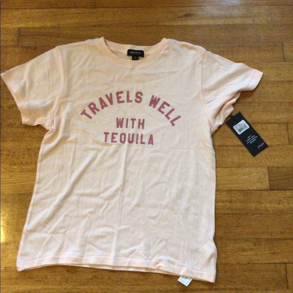 Wildfox NWT graphic tee Tequila